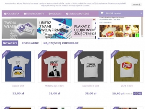 Koszulki z nadrukiem reklomowym dla firm.