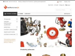 Produkty przeciwpożarowe w ofercie sklepu Fire Protection 24